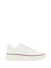 ★韓国の人気★【BALLY】★IVORY LEATHER MAILY SNEAKERS★ Bally Ivory Leather Maily Sneakers | italist