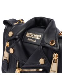 Moschino ロコ刻印クリッフオンイヤリンク 25171A91108402 0612 Moschino Biker Bag | italist