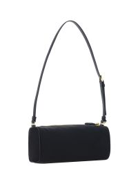 美品⭐️AW2001 PRADA ONE SHOULDER BAG LAMB Prada VELA Shoulder Bag Nylon Saffiano Leather Women's Black