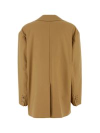 【関税&送料込】Max Mara Camel Stretch Cotton Monica Blazer Max Mara Camel Stretch Cotton Monica Blazer | italist