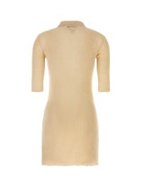 ワンピース PRADA Sand Cotton Polo Dress 977470a9daa95fecc0c04fb78c7480