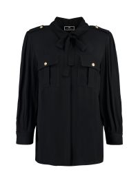 Elisabetta Franchi Georgette Shirt ブラウス