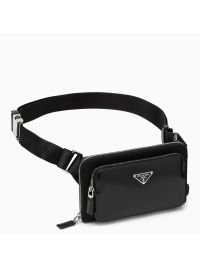 プラダ ラムレザーグローブ ブラック ブラック レザーグローブ | PRADA