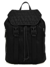 Valentino Garavani 'black Iconographe' Backpack バックパック-