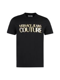 Versace Jeans Couture Cotton Crew-neck T-shirt シャツ
