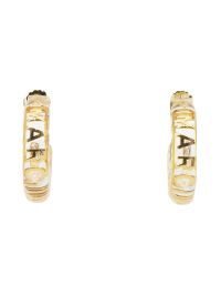 Marc Jacobs Monogram Hoop Earrings イヤリング-