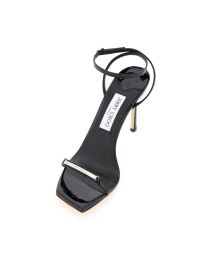 JIMMY CHOO の靴♪ ★JAXON★ 95mm【多色在庫】 JIMMY CHOO Jaxon 95 embellished patent-leather sandals | THE