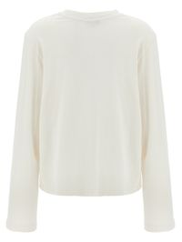 【送料&関税込】AGOLDE runa White Crewneck T-shirt With Drop AGOLDE 'runa' T-shirt | italist