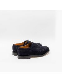 Church's Fairfield 81 Blue Navy Castoro Suede Oxford Shoe
