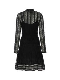 【関税&送料込】Chloe Black Linen Blend Mini Dress Chloé Black Linen Blend Mini Dress | italist