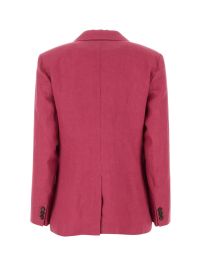 【送料&関税込】'S Max Mara Tyrian Purple Linen Sofia Blazer S Max Mara Tyrian Purple Linen Sofia Blazer | italist