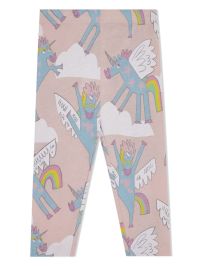 Stella McCartney Kids Pink Cotton Leggins ボトムス-