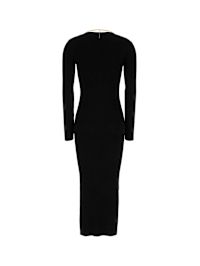 【関税&送料込】Alexander Wang Black Stretch Viscose Blend D Alexander Wang Black Stretch Viscose Blend Dress | italist