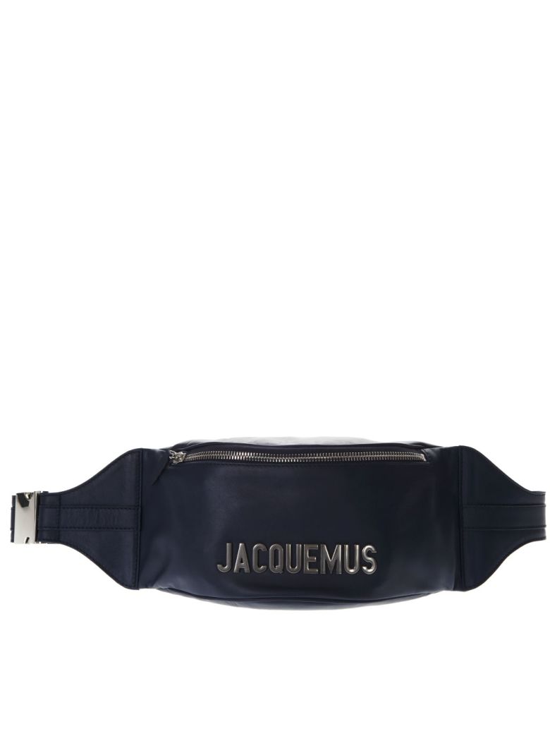 Jacquemus Jacquemus Navy Leather Belt Bag - Blue - 10910990 | italist