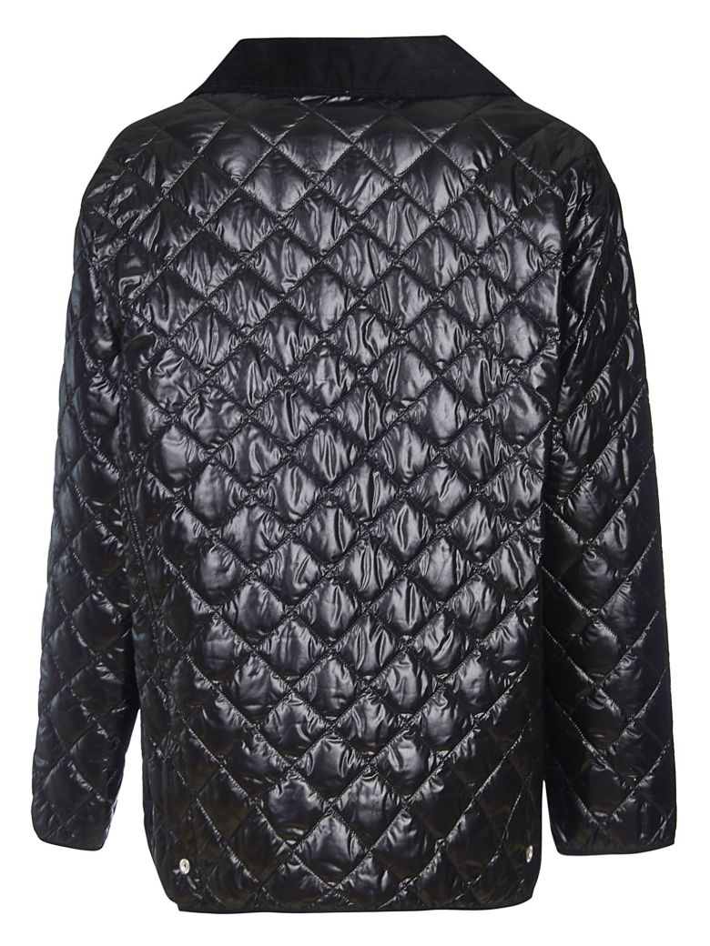 MAISON MARGIELA CORD COLLAR QUILTED JACKET,11043294