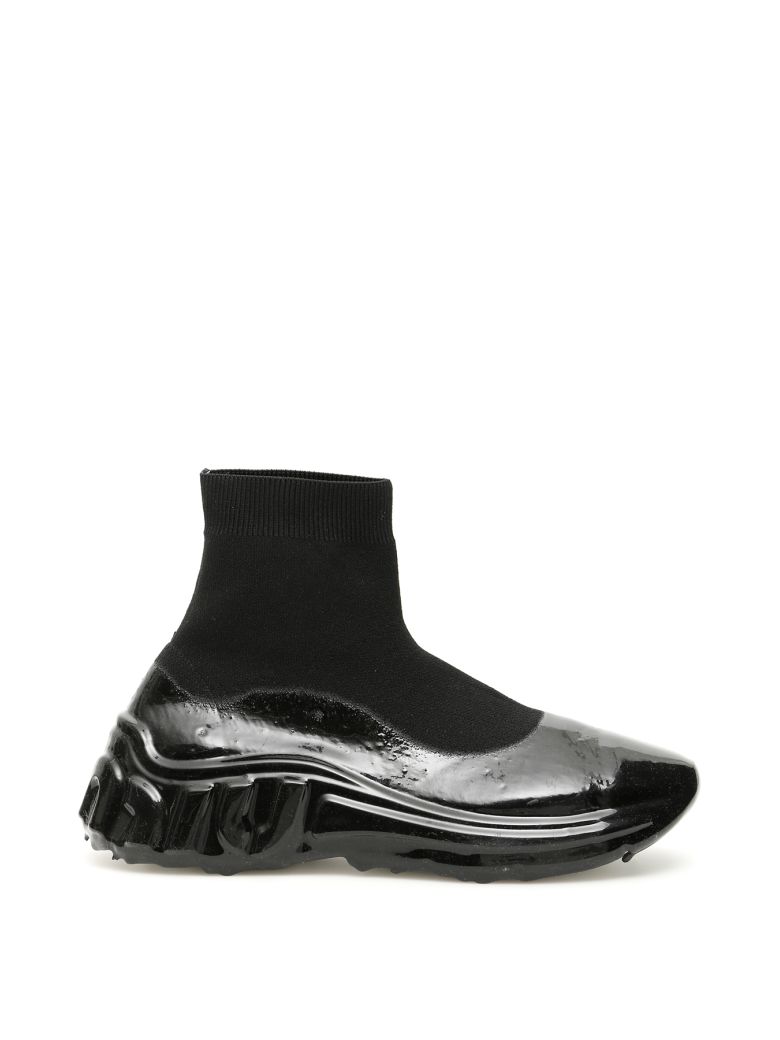 miu miu knit sneakers