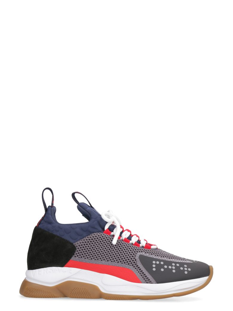 VERSACE CROSS CHAINER SNEAKERS,10988442