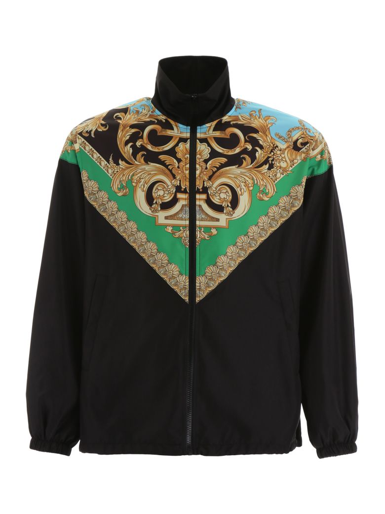 VERSACE BAROCCO PRINT JACKET,10987987