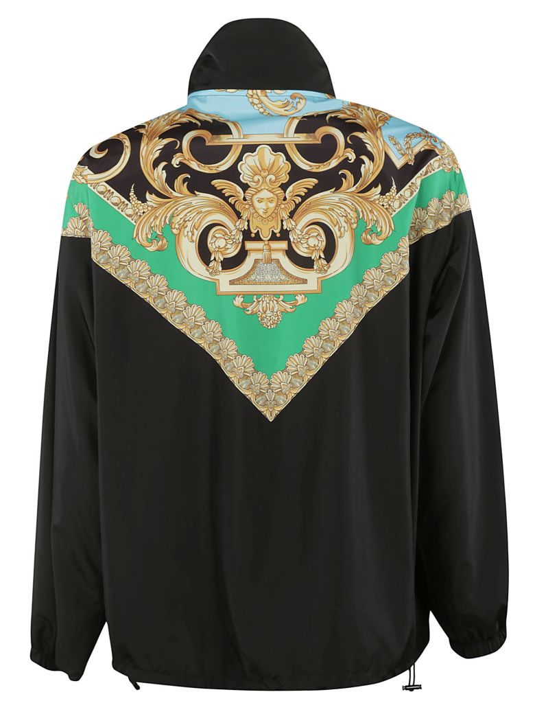 VERSACE PRINTED TRACK JACKET,10983068