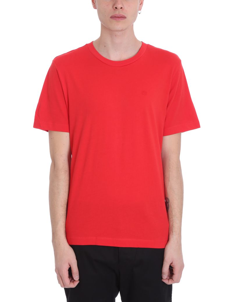 Calvin Klein Jeans Calvin Klein Jeans Red Cotton Tshirt red 10774997 italist