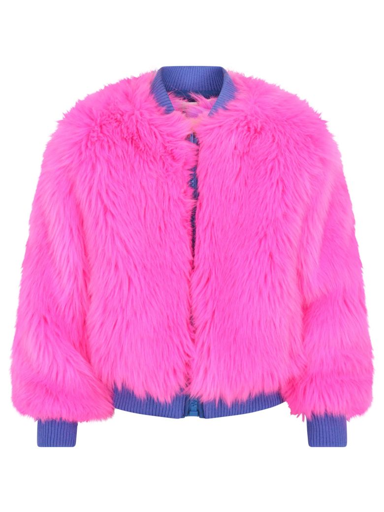 ALBERTA FERRETTI REVERSIBLE GIRL BOMBER JACKET,11068257