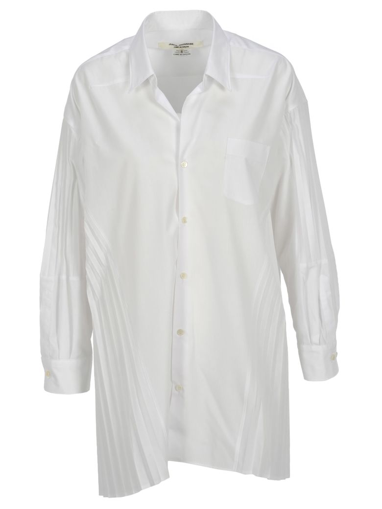 Junya Watanabe Junya Watanabe Pleated Shirt - WHITE - 10683179 | italist