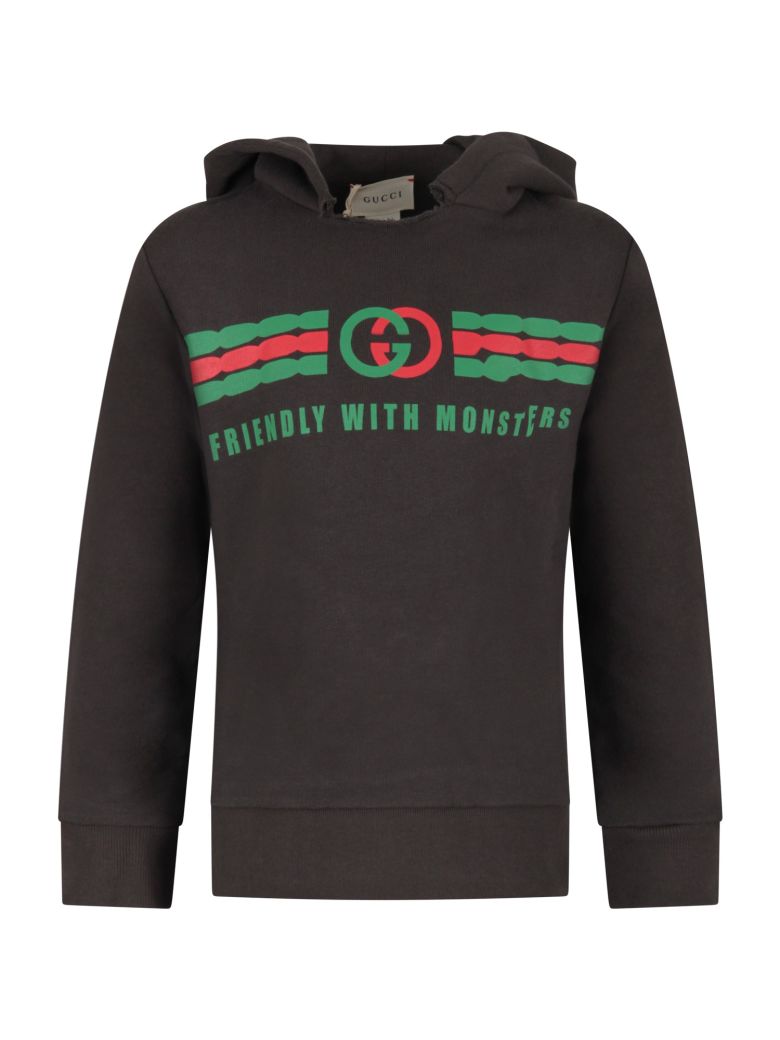 gucci hoodie with writing