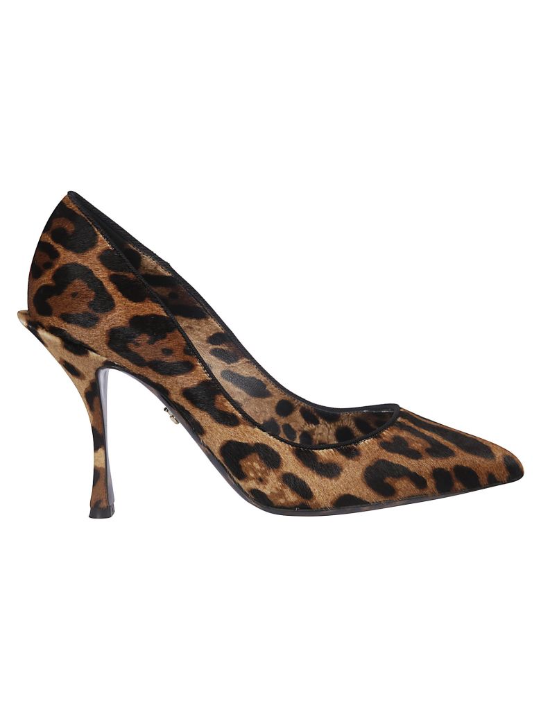 DOLCE & GABBANA LEOPARD PRINT PUMPS,11040898