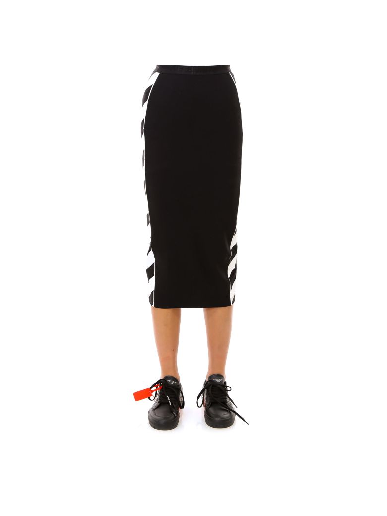 OFF-WHITE DIAG ATHLETIC SKIRT,11095530