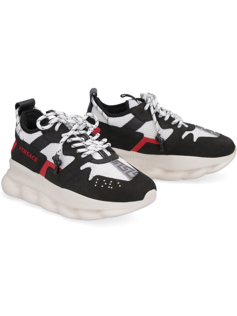 VERSACE CHAIN REATION 2 LACE-UP SNEAKERS,11018568