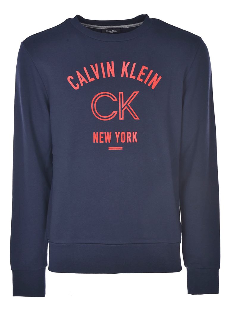 Calvin Klein Calvin Klein Logo Sweatshirt - Blue - 10663003 | italist