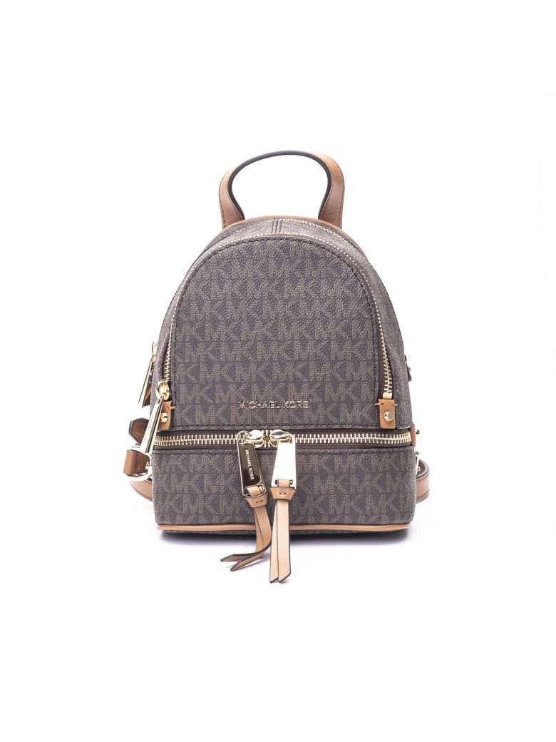 michael kors rhea zip mini backpack