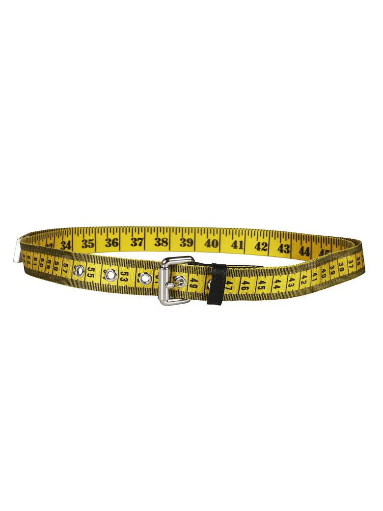 yellow measuring belt tape Moschino  Yellow Belt  Moschino 10882629 Tape  Measure