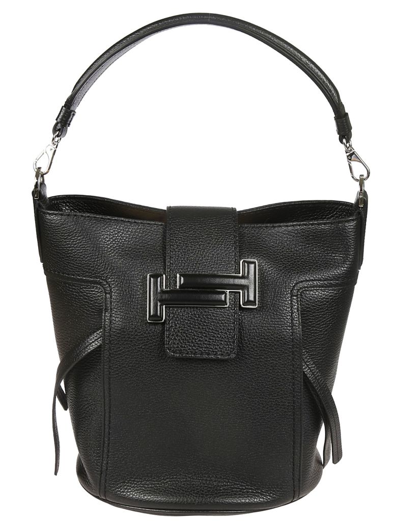 Tod's Tod's Vintage Bucket Bag Black 10831089 italist