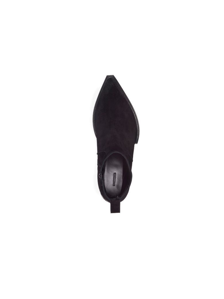 BALENCIAGA BOOTIE SANTIAG SUEDE,11059129