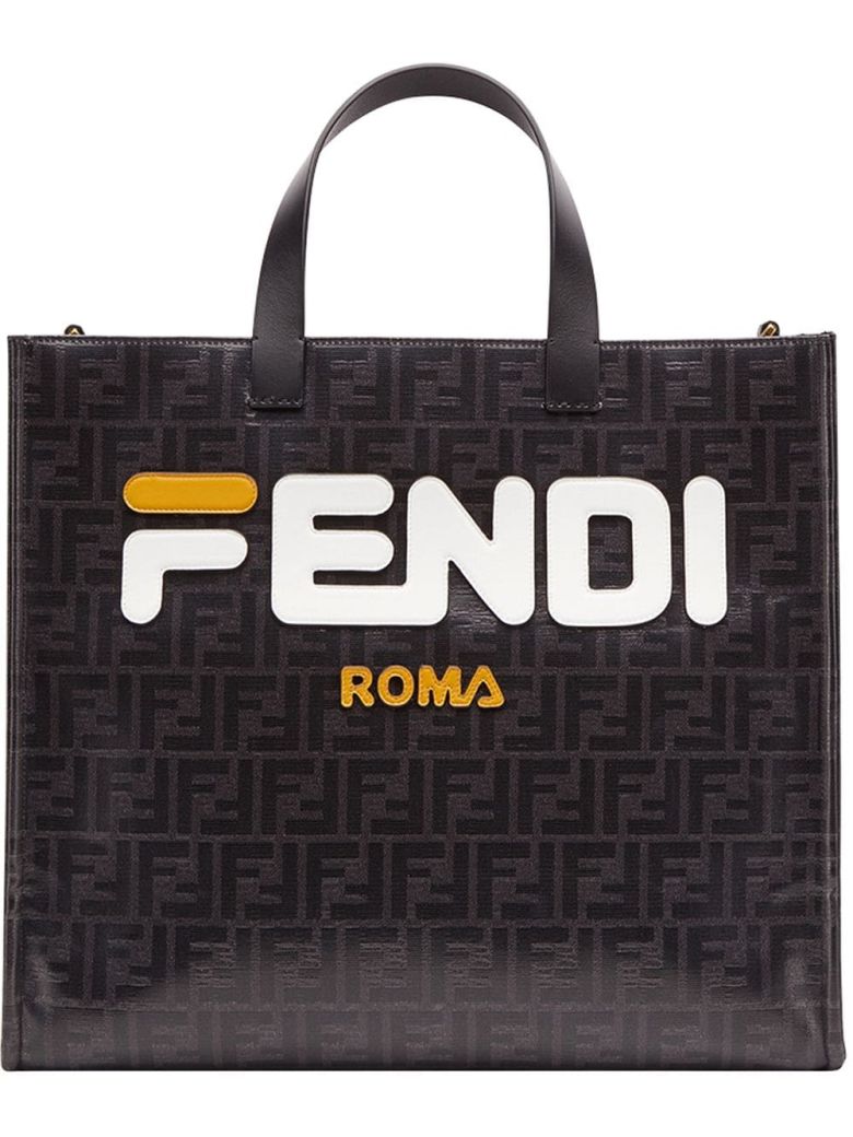 fendi tote logo