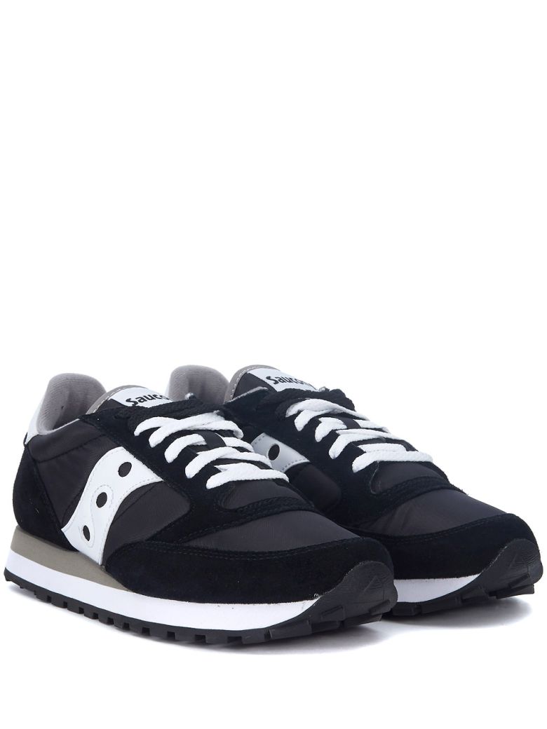 saucony jazz black and white