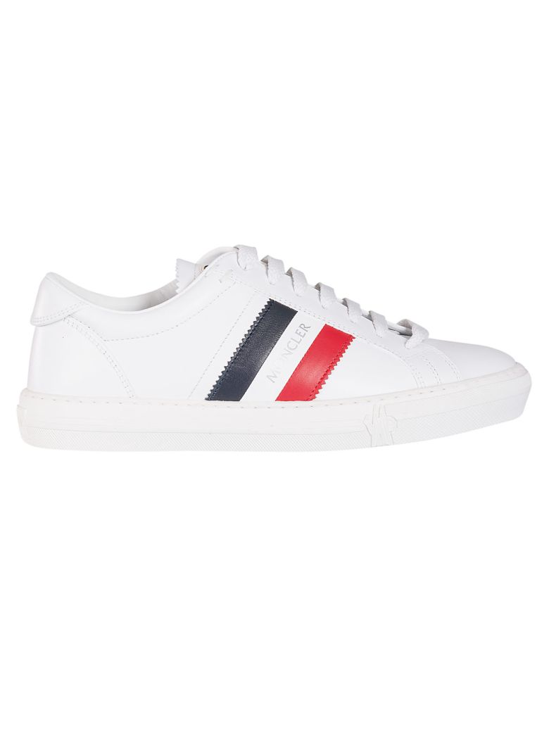MONCLER STRIPE DETAIL SNEAKERS,10990833