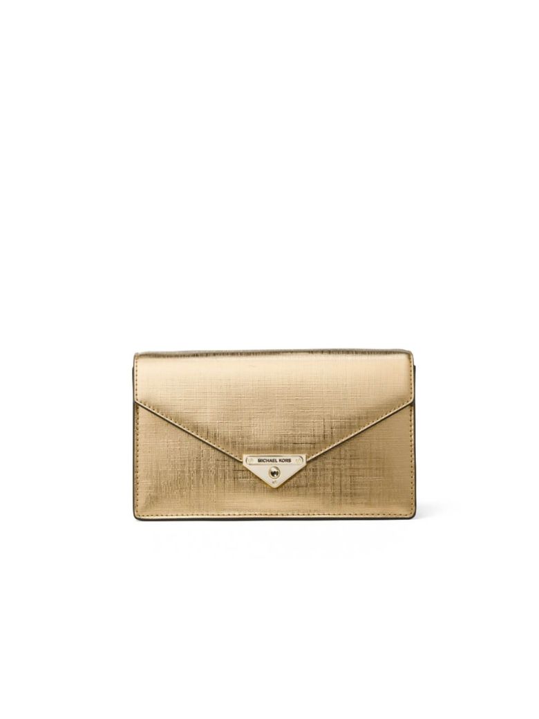 michael kors pale gold crossbody