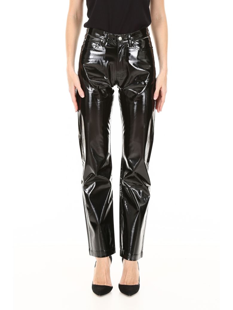 CALVIN KLEIN JEANS EST.1978 VINYL TROUSERS