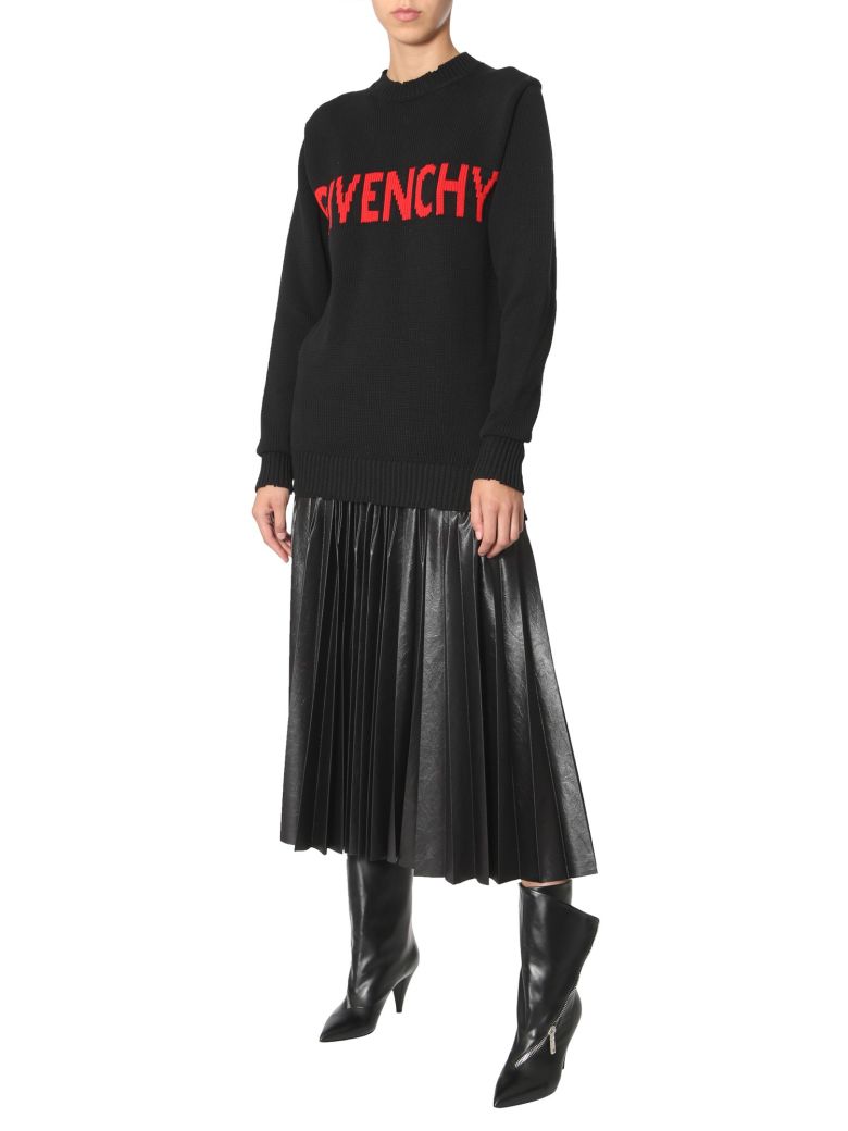 GIVENCHY PLISSÉ SKIRT,10991599