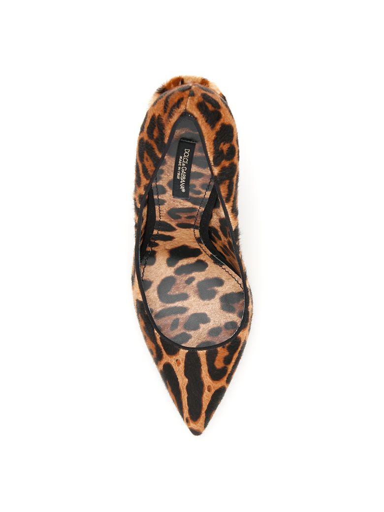 DOLCE & GABBANA ANIMALIER LORY PUMPS,10998867