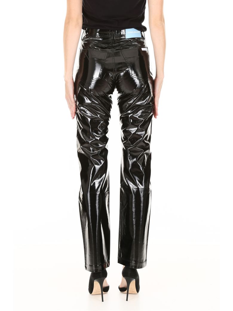 CALVIN KLEIN JEANS EST.1978 VINYL TROUSERS