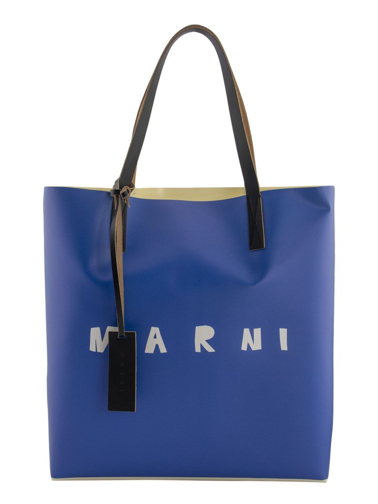 marni two tone tote bag