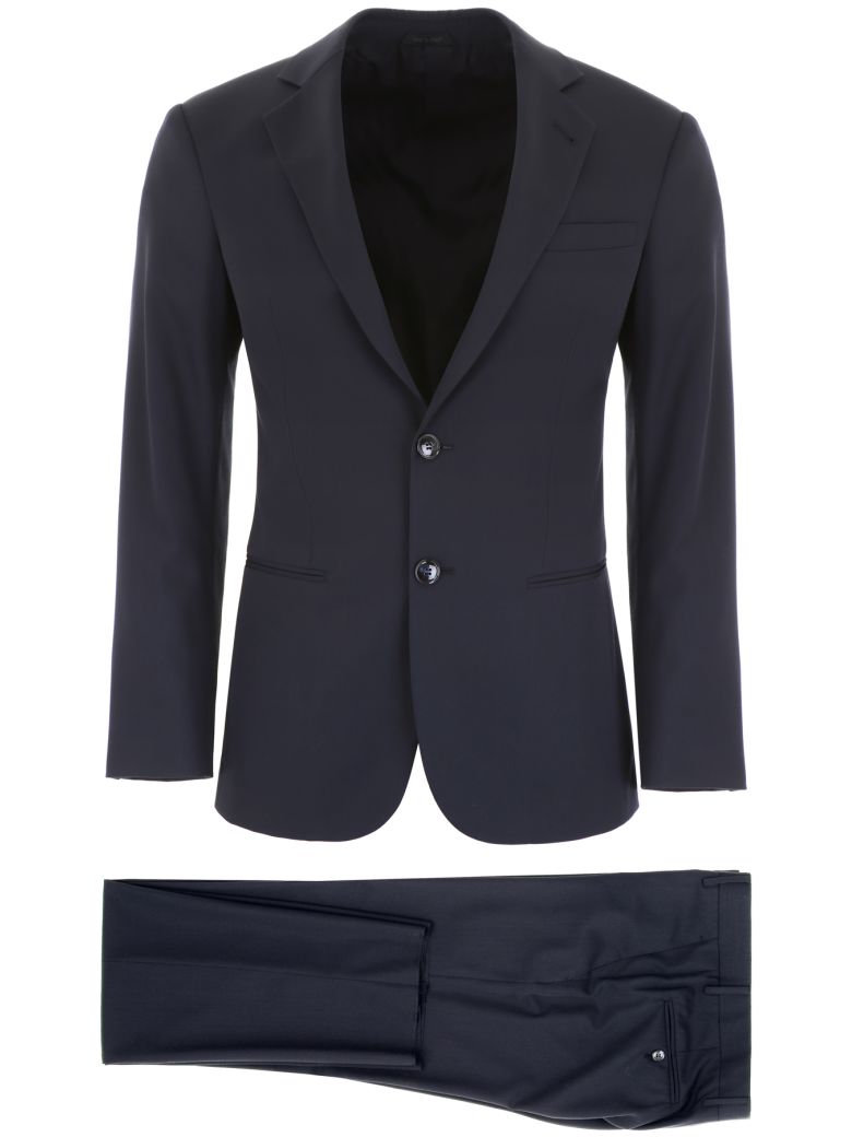 Giorgio Armani Giorgio Armani Soho Suit - NAVY (Blue) - 10779485 | italist