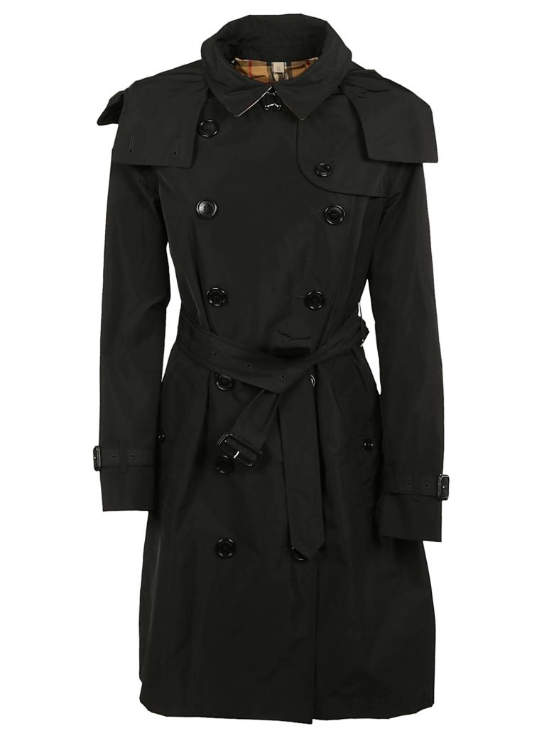 Burberry Burberry Double Breasted Trench - Black - 10849577 | italist