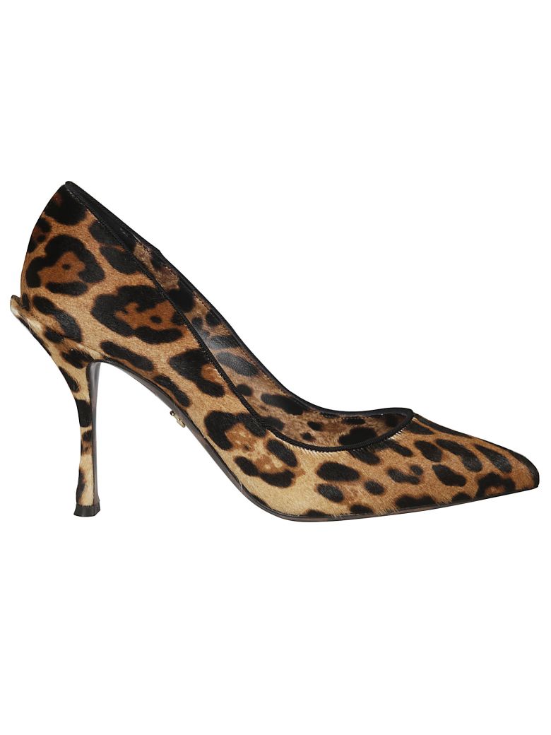 DOLCE & GABBANA PRINTED PUMPS,11017474