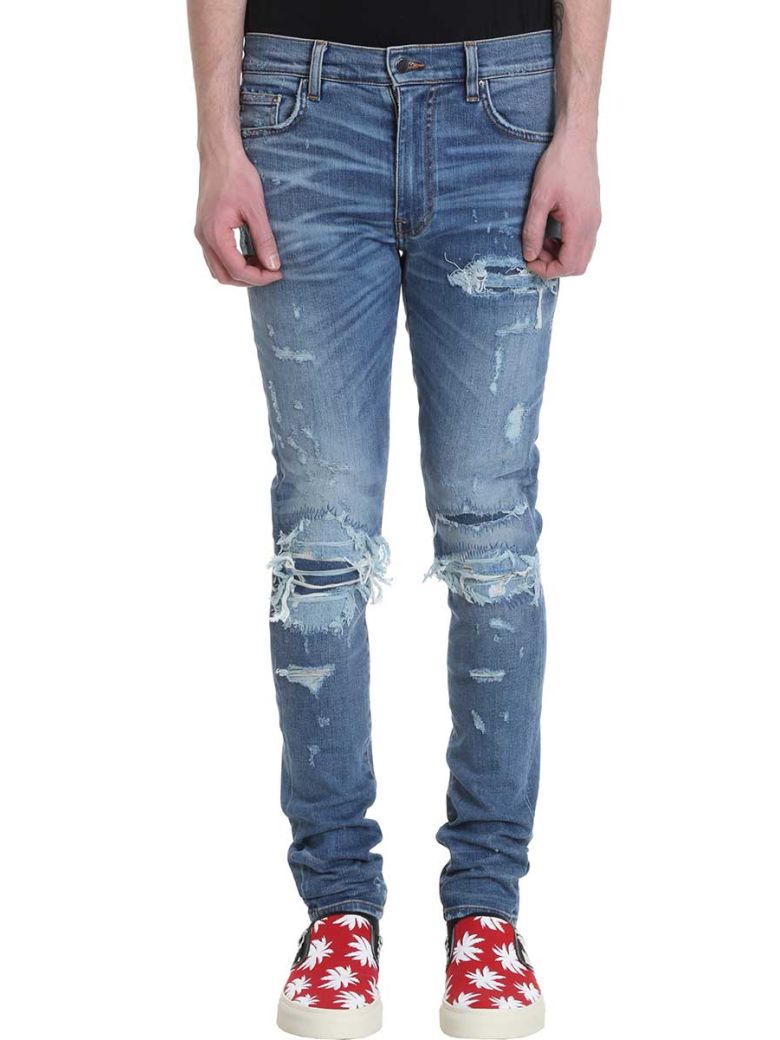 AMIRI AMIRI Super Repair Classic Indigo Jeans - Blue - 10837021 | italist