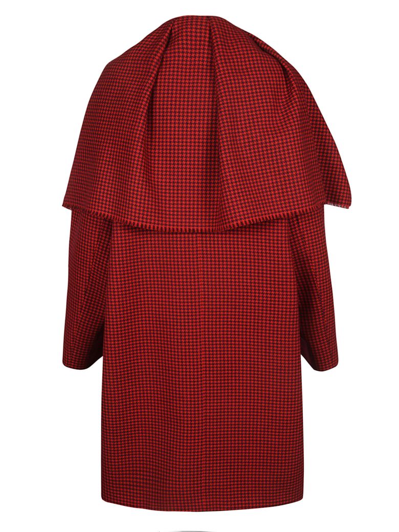 BALENCIAGA HOUNDSTOOTH COAT,11040804