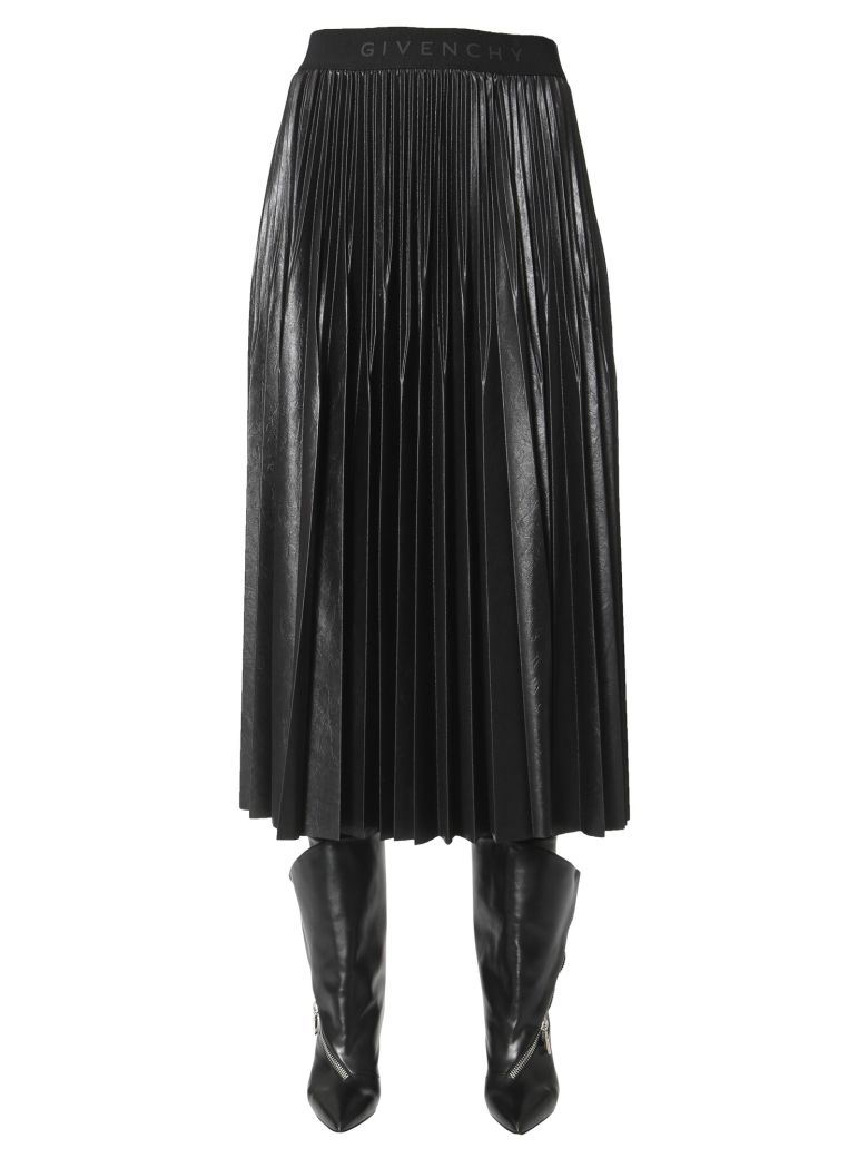 GIVENCHY PLISSÉ SKIRT,10991599